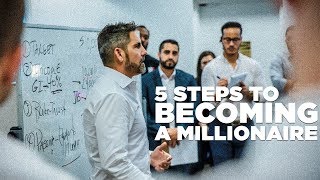 5 Steps to Becoming a Millionaire  Grant Cardone Trains His Sales Team LIVE [upl. by Eahsel]