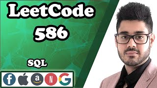 LeetCode 586  Customer Placing the Largest Number of Orders Walkthrough [upl. by Higinbotham]