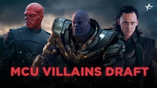 BEST MCU VILLAINS DRAFT  Who Picked The Best Team [upl. by Rubi]