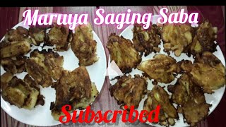 Maruya  Sinapot Recipe  Saging Saba [upl. by Radloff537]