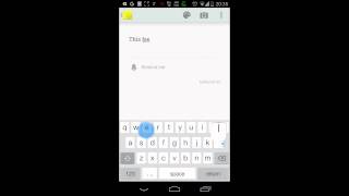 iPhone 5s Keyboard iOS 7 On Android [upl. by Nylyaj917]