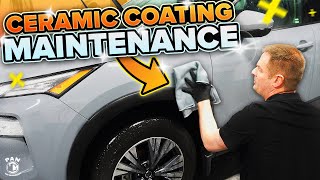 Detailing 101  How To Do A Maintenance Wash On A Ceramic Coated Car [upl. by Droffilc697]