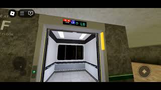 Unknown Express Traction Elevators at Project IMTE 2 Roblox [upl. by Lorac954]