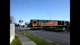 Tainui Street Level Crossing With Shortland Street Audio On It [upl. by Nosoj]