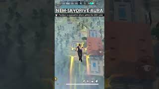 New Skydrive 🔥 free fire Skydrive winged Aura New Skywing TGKULDIP [upl. by Anyt]