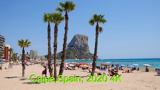 CALPE SPAIN 2020 4K [upl. by Eibot635]