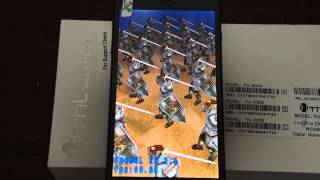 Thl W200 MTK6589T Live Antutu Benchmark test [upl. by Romie363]