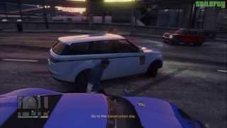 GTA 5 PS3  Mission 48  The Construction Assassination 100  Gold Medal [upl. by Brindell]