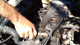 How to Replace spark plugs Toyota Corolla 1997  2010 resolve P0301 P302 P303P304 [upl. by Crespo]