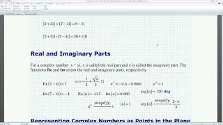 Mathcad Prime 7 Tips15 Handling Complex Numbers in Mathcad Please see also Tips56 [upl. by Ettinger776]