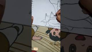 Gautam bhudha drawing 🙏🏻😇🦋❤️viral shorts drawing trending reels artytshorts gotambuddhasong [upl. by Alliscirp163]