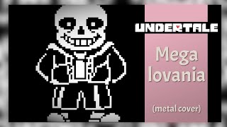 Undertale OST  Megalovania Metal Cover [upl. by Kasey]