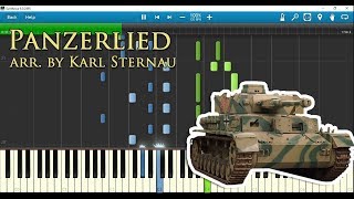 Panzerlied piano arr by Karl Sternau w sheet music [upl. by Etteloc]