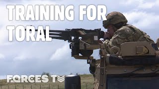 Section Defence Drills And Mounted Firing Training With Soldiers Before Operation Toral  Forces TV [upl. by Asined194]