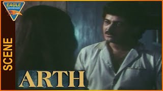 Arth Hindi Movie  Raj Kiran Love Propose To Smita Patil  Eagle Entertainment Official [upl. by Toille]