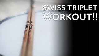 Swiss Triplet Workout  FREE DRUM LESSON [upl. by Hana728]