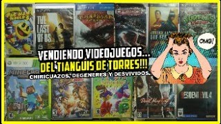 VENDIENDO VIDEOJUEGOS Y CONSOLAS COMPRADAS DEL TIANGUIS DE TORRES HISTORIAS DE CHIRICUAZOS Y LA RIFA [upl. by Nylknarf693]