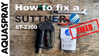 How to fix a Suttner ST2300 Pressure Washer Gun Trigger [upl. by Anifares]