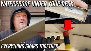 Waterproof The Underside of Your Deck With ZipUP Ceilings  Dr Decks [upl. by Ariik]