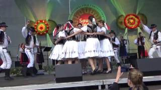 quotSAULES ZIEDASquot 2017 quotToplanquot Slovakia Folklore Ensemble  Teil  Part 4  Siauliai 372017 [upl. by Ihcas]