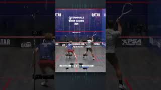 What a way to end a crucial third game 🤯 squash [upl. by Davenport]