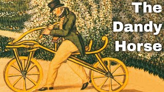 12th June 1817 Karl Drais makes the first journey on an early bicycle called the Laufmaschine [upl. by Lancey]