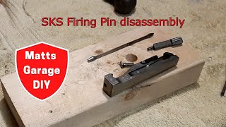 SKS Firing Pin Disassembly [upl. by Corinne157]