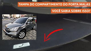 VOCÊ NÃO SABIA DISSO COMPARTIMENTO DO PORTA MALAS DA CRV [upl. by Bobbe]