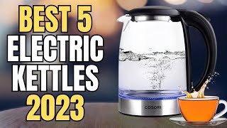 Top 5 Best Electric Kettles on Amazon 2023 [upl. by Nakhsa33]