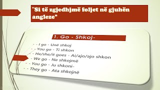 Zgjedhimi i foljeve ne anglish’mëso anglisht” [upl. by Sillad955]