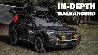 Indepth Walkaround of all the modifications on my 22 Subaru Outback Wilderness [upl. by Phippen]