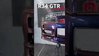 Nissan Skyline R34 GTR Midnight purple 3 colour p86 perfection skyline gtr r34 [upl. by Islek]