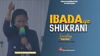 live Ibada ya Shukrani  Pastor Dr Miriam Mgendi 1st Service PCC Tabata Segerea 08122024 [upl. by Yelraf185]