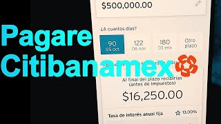 Pagaré Citibanamex 2023 Pagaré banamex¿Realmente conviene [upl. by Alinna71]