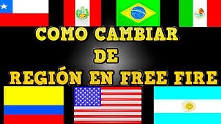 Como CAMBIAR de REGION en FREE FIRE hola free VPN 2 [upl. by Noswad]