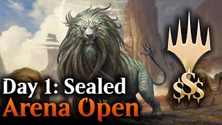 Taking Down the Open with CATS  MTG Foundations Arena Open Day 1 Sealed [upl. by Niki193]