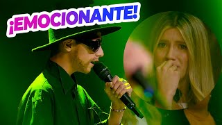 Laurita Fernández se emocionó y lloró con interpretación del imitador de Abel Pintos [upl. by Airym]