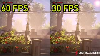 60 FPS vs 30 FPS Gaming Smoothness Comparison [upl. by Norward]