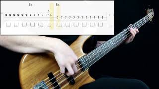 Iron Maiden  Phantom Of The Opera Bass Cover Play Along Tabs In Video [upl. by Allenotna]