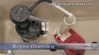 How to Fix a Toilet  Flush Valve Replacement  Part 1 of 2 [upl. by Hayse]