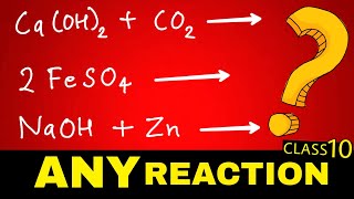 Class 10 chemistry chapter 1Practicaldifferent type of chemical reactionpart 1 [upl. by Hacissej]