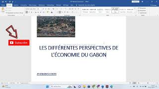 Sujet de type 1  Les Perspectives de lÉconomie Gabonaise  Terminale BAC  Dissertation GÉOGRAPHIE [upl. by Jard]