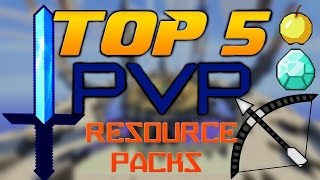 Minecraft PvP Resource Packs TOP 5  17X18X19X [upl. by Brooke]