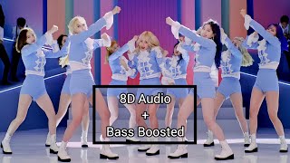 4K TWICE 「Fanfare」 Musice Video  8DBASS BOOSTED English Subtitles TWICE FANFARE 8D 4K [upl. by Mallis]