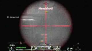 MW2 Barrett 50 Cal Montage [upl. by Rotciv]