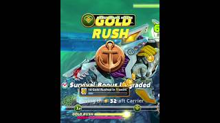 Hangry shark world big shark monitar new gold and mega rush best moment gameplay hungrysharkworld [upl. by Alahsal]