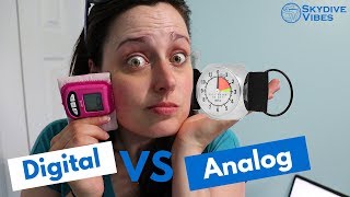 Skydiving Altimeter  Analog vs Digital Altimeter [upl. by Mogerly]