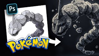 Making POKÉMON Realistic in Photoshop  Realistified Special Edition 2 [upl. by Mandy743]