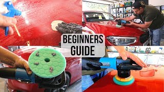 How To Polish A Car For Beginners  Paint Correction Guide for first timers [upl. by Donadee457]