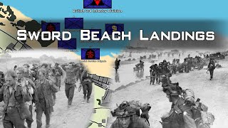 Sword Beach Landings  DDay Normandy June 6 1944 [upl. by Taam288]